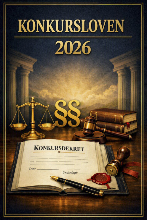 Konkursloven 2026 med opdateret lovtekst og lovforarbejder