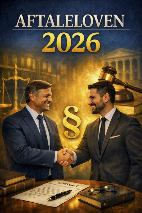 Aftaleloven 2026 med opdateret lovtekst og lovforarbejder